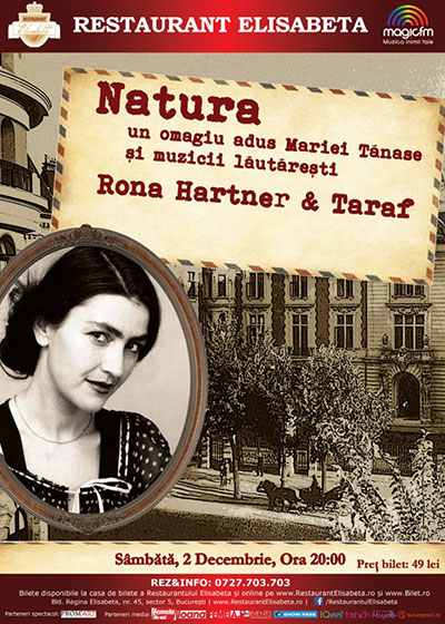 Restaurant Elisabeta - RONA HARTNER