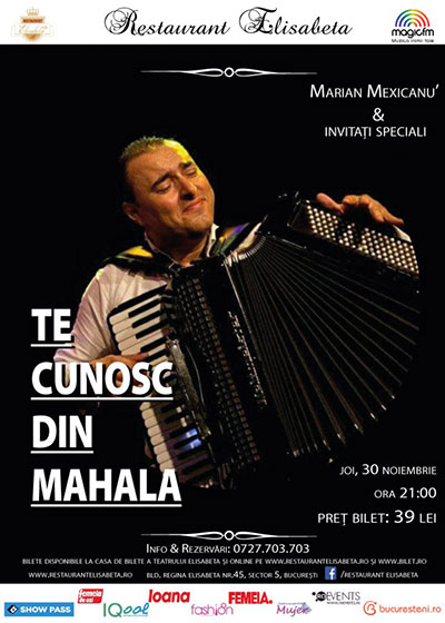Restaurant Elisabeta - Te cunosc din mahala