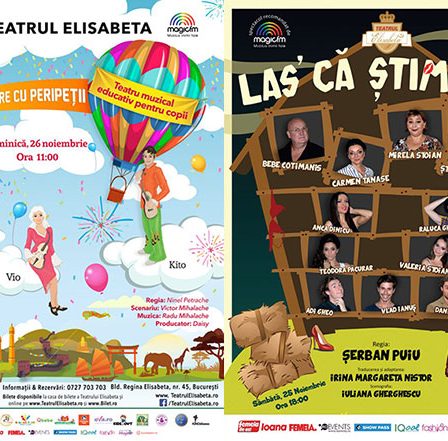 Program Teatrul Elisabeta 20-26 Noiembrie