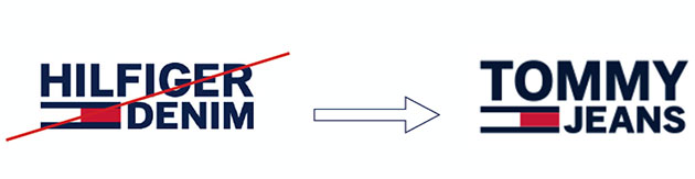 TOMMY HILFIGER REBRANDUIESTE HILFIGER DENIM IN TOMMY JEANS