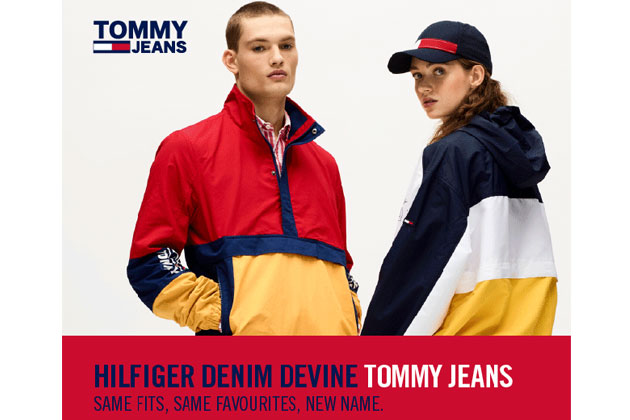 TOMMY HILFIGER REBRANDUIESTE HILFIGER DENIM IN TOMMY JEANS