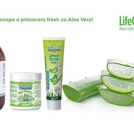 Incepe o primavara fresh cu Aloe Vera