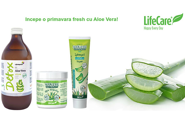 Incepe o primavara fresh cu Aloe Vera