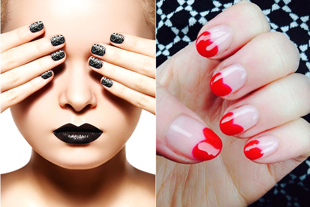 TOP Trend Nail pentru Primavara-Vara 2018. Negative Space Trend
