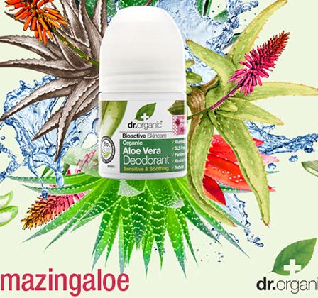 E vremea pentru un rasfat natural cu produse din gama Dr. Organic Aloe Vera