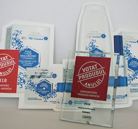 Gama Gerovital H3 Hyaluron C a fost desemnata ''Produsul Anului 2018''