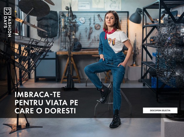 Fashion Days - Imbraca-te pentru viata pe care o doresti Fashion Days - Imbraca-te pentru viata pe care o doresti