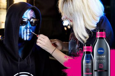 Cel mai mare utilizator de make-up din industria muzicala romaneasca se demachiaza ca un profesionist cu NIVEA MICELLAIR® EXPERT