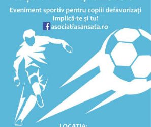 Cupa "Sansa Ta" la a cincea editie: Competitie de fotbal pentru copiii institutionalizati sau din familii modeste