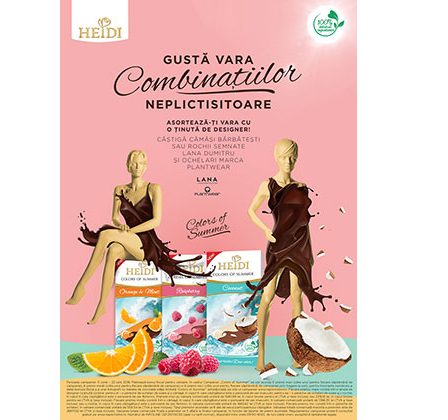 HEIDI lanseaza noua colectie Colors of Summer si te premiaza cu tinute de designer