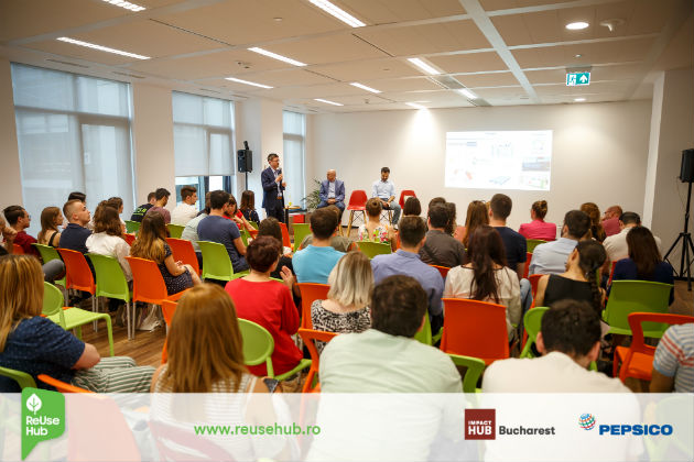 PepsiCo si Impact Hub Bucharest sustin solutiile inovatoare din domeniul reciclarii prin programul ReUse Hub