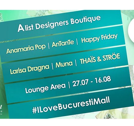 Sase branduri romanesti aduc culoare si stil feminin la Designers Boutique din Bucuresti Mall