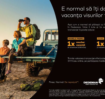 Vacanta de 10.000 de euro cu Mastercard si Dedeman