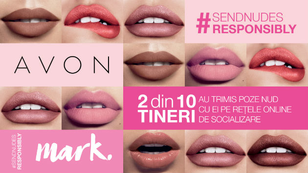 AVON lanseaza primul studiu despre obiceiul tinerilor de a trimite online poze nud cu ei si continua campania educationala dedicata acestora