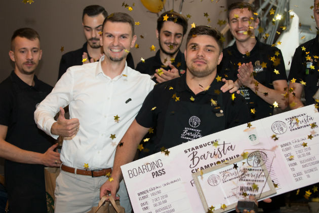 Afla cine a castigat campionatul de barista Starbucks Romania 2018