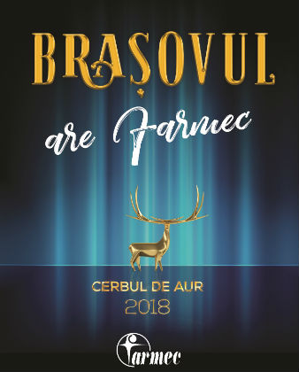 Farmec, producatorul nr.1 de cosmetice din Romania - partener al Festivalului Cerbul de Aur 2018