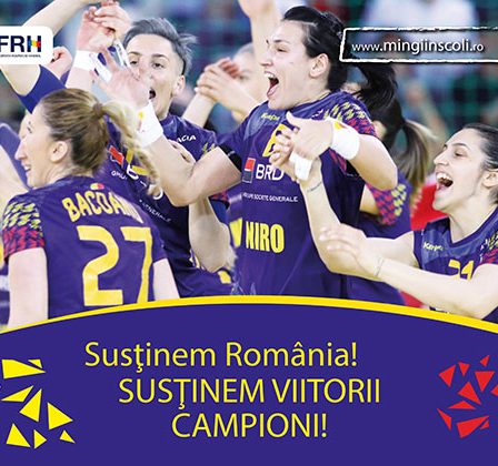 Echipeaza viitorii handbalisti ai Romaniei, noua deviza a campaniei "Mingi in scoli''