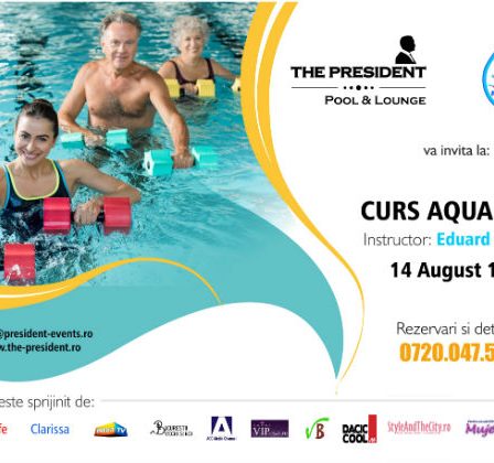 Un nou program educational marca The President, Sanatate prin aqua gym