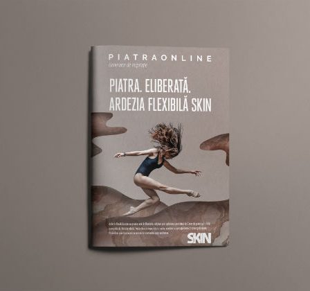 Marks semneaza campania de comunicare a pietrei reinventate: ardezia flexibila SKIN