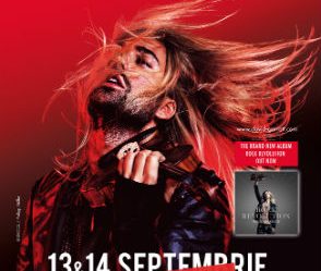 Sold-out! Violonistul David Garrett, doua concerte cu casa inchisa la Bucuresti
