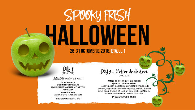 6 zile de poveste la Targul Spooky Fresh Halloween in Promenada