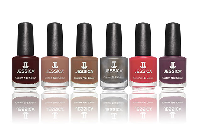Colectia de lacuri de unghii Autumn Romance Fall 2018 de la Jessica Cosmetics