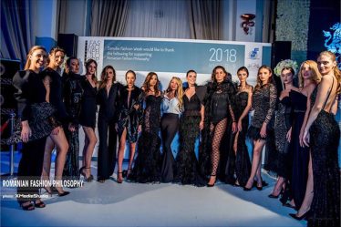 Black Angel Collection la Romanian Fashion Philosophy - Monarh Design runway
