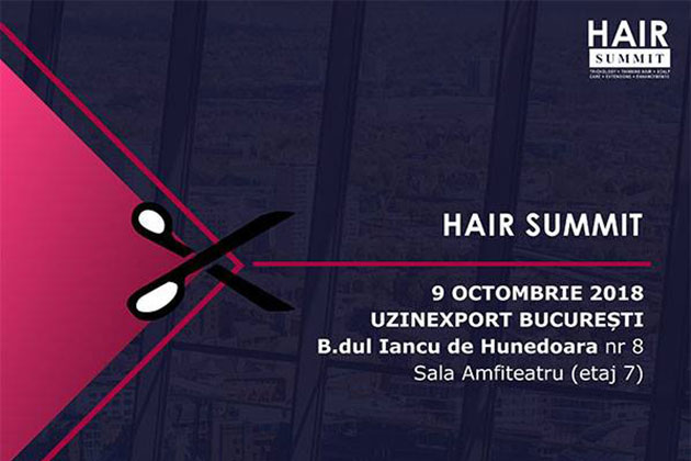 Pregateste-te pentru HAIR Summit - 9 Octombrie, Uzinexport, Bucuresti