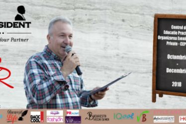 In octombrie 2018, Se lanseaza Centrul de Educatie Practica in Organizarea Evenimentelor Private - CEPOEP