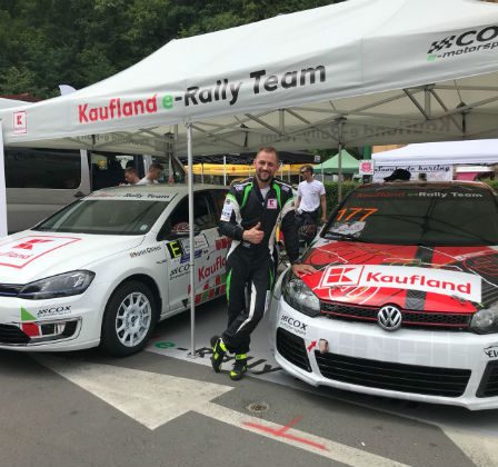 Kaufland e-Rally Team - prima masina electrica preparata pentru curse