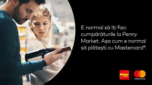 Mastercard si Penny Market - Impreuna, pentru prima data, intr-o campanie dedicata platilor electronice din magazine
