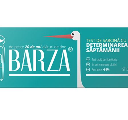 BARZA lanseaza testul de sarcina cu determinarea saptamanii