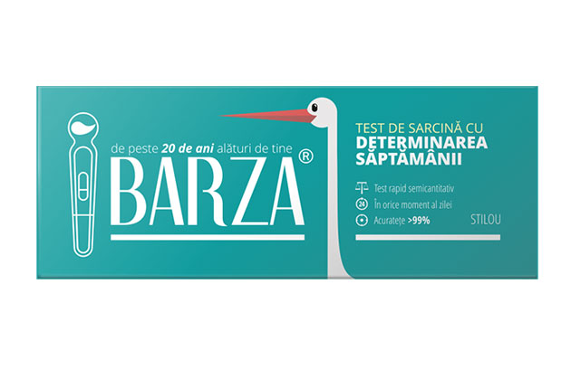 BARZA lanseaza testul de sarcina cu determinarea saptamanii