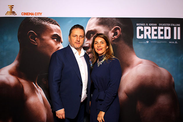 Lansarea filmului Creed II a avut loc in Romania in stil Hollywood