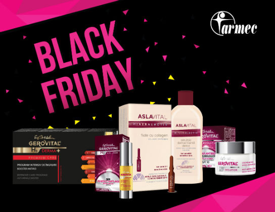 Farmec participa la campania Black Friday si vine cu noi oferte si surprize pentru consumatori