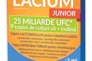 Restaureaza echilibrul microflorei intestinale cu Lacium!