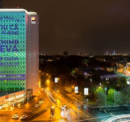 "Tu ce vei face maine?" O conversatie lansata pe turnul BRD din Bucuresti