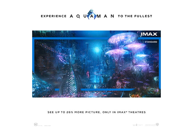 Trei motive sa vezi ''Aquaman'' in format IMAX - 90% din blockbuster-ul DC Comics a fost filmat cu camere IMAX