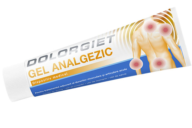 Dolorgiet® Gel Analgezic - Pentru tratamentul durerilor musculare sau articulare acute!