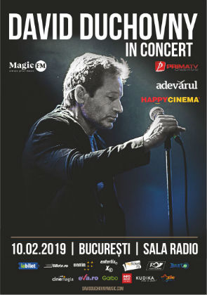 Concert David Duchovny, schimbare de locatie