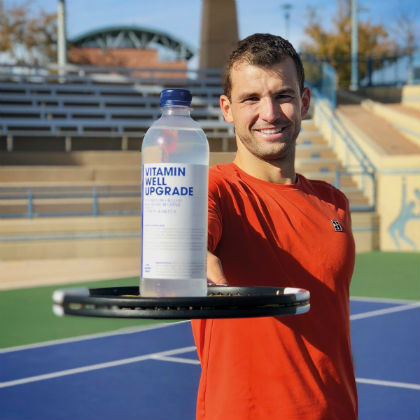 Grigor Dimitrov este noul ambasador global Vitamin Well
