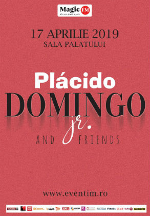 In aprilie, Plácido Domingo Jr. concerteaza pentru prima data in Romania