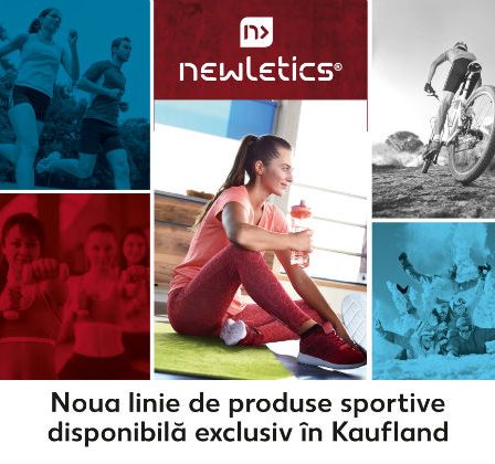 Kaufland a lansat Newletics, noua marca proprie de articole sportive