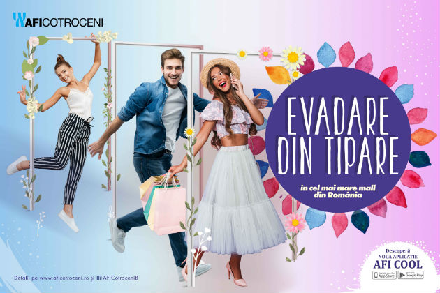 Afi Cotroceni te provoaca sa evadezi din tipare