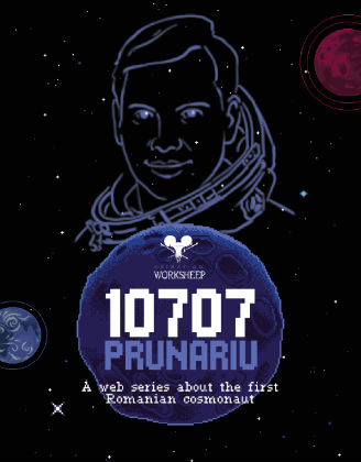 Animation Worksheep a lansat o docu-serie animata despre Dumitru Prunariu, singurul astronaut roman