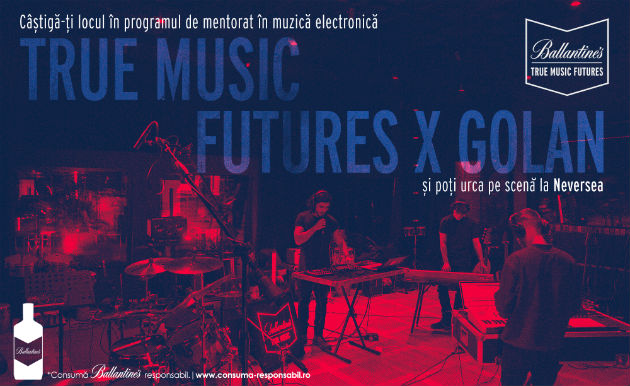 Hai in programul de mentorat in muzica electronica Ballantine's True Music Futures si poti urca pe scena la Neversea