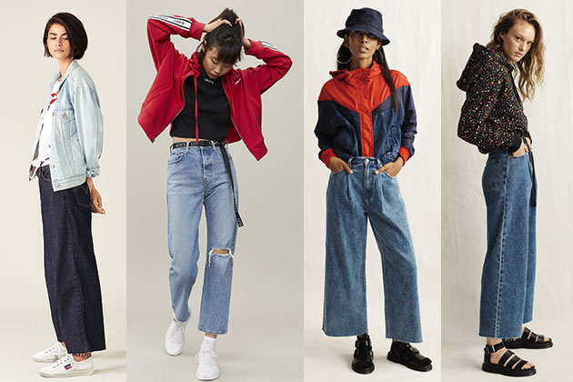 LEVI'S® RIBCAGE, jeansii cu cea mai inalta talie sunt vedeta sezonului de primavara-vara