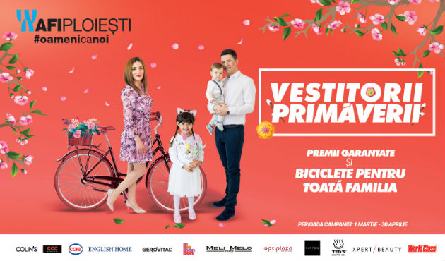 Primavara vine cu vesti bune la AFI Ploiesti!
