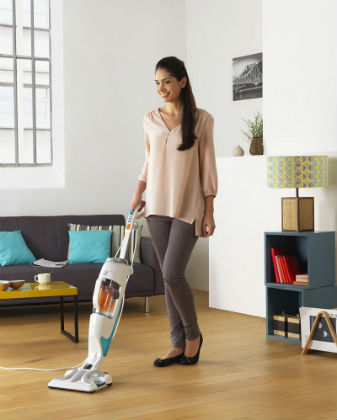 Rowenta Clean & Steam - eficienta 2 in 1 si timp redus la jumatate