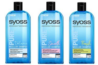 SYOSS PURE: o gama noua pentru un par ca la salon cu o formula pura pentru ingrijire